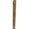 Ekena Millwork Traditional Traditional Rough Sawn Bracket, Western Red Cedar, 4"W x 40"D x 44"H BKT04X40X44TRA01RWR - alternate 2